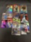 9 Card Lot of Mixed Sports Cards from Huge Collection - Serial Numbered, Inserts, Stars & More!