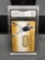 GMA Graded 2000 SP Game Bat Edition EDGAR MARTINEZ Mariners Bat Relic Baseball Card - NM+ 7.5