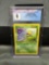 CGC Graded 1999 Pokemon Jungle 1st Edition #49 BELLSPROUT Trading Card - MINT 9