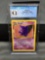 CGC Graded 1999 Pokemon Fossil 1st Edition #20 GENGAR Rare Trading Card - GEM MINT 9.5