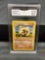 GMA Graded 1999 Pokemon Base Set Shadowless #23 ARCANINE Vintage Trading Card - EX-NM+ 6.5