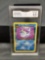 GMA Graded 2000 Pokemon Team Rocket #45 DARK VAPOREON Trading Card - VG-EX+ 4.5