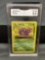 GMA Graded 1999 Pokemon Fossil Unlimited #45 WEEZING Trading Card - EX-NM+ 6.5