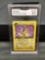GMA Graded 2000 Pokemon Team Rocket 1st Edition #38 DARK JOLTEON Trading Card - EX-NM+ 6.5