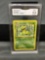GMA Graded 1999 Pokemon Jungle 1st Edition #30 VICTREEBEL Trading Card - VG+ 3.5