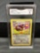 GMA Graded 1999 Pokemon Jungle 1st Edition #51 EEVEE Trading Card - VG-EX 4