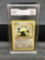 GMA Graded 1999 Pokemon Jungle Unlimited #27 SNORLAX Rare Trading Card - NM-MT+ 8.5