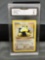 GMA Graded 1999 Pokemon Jungle Unlimited #27 SNORLAX Trading Card - EX 5