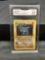 GMA Graded 1999 Pokemon Base Set 1st Edition Shadowless #8 MACHAMP Holofoil Rare Trading Card - VG+