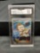 GMA Graded 2017 Pokemon Burning Shadows SOPHOCLES Full Art Holo Rare Trading Card - NM-MT+ 8.5