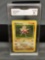 GMA Graded 1999 Pokemon Base Set Unlimited #7 HITMONCHAN Holofoil Rare Trading Card - EX-NM 6