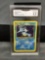 GMA Graded 2000 Pokemon Neo Genesis #8 KINGDRA Holofoil Rare Card - VG-EX+ 4.5