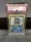PSA Graded 1999 Pokemon Base Set Unlimited #38 POLIWHIRL Trading Card - MINT 9