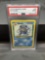 PSA Graded 1999 Pokemon Base Set Unlimited #38 POLIWHIRL Trading Card - MINT 9