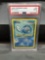 PSA Graded 1999 Pokemon Base Set Unlimited #59 POLIWAG Trading Card - MINT 9