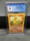CGC Graded 1999 Pokemon Base Set Unlimited #46 CHARMANDER Trading Card - MINT 9