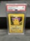 PSA Graded 1999 Pokemon Base Set Unlimited #58 PIKACHU Yellow Cheeks Trading Card - MINT 9