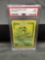 PSA Graded 1999 Pokemon Base Set Unlimited #45 CATERPIE Trading Card - MINT 9
