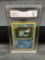 GMA Graded 1999 Pokemon Jungle #12 VAPOREON Holofoil Rare Trading Card - VG-EX 4