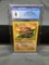 CGC Graded 1999 Pokemon Fossil 1st Edition #37 GRAVELER Trading Card - MINT 9