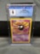 CGC Graded 1999 Pokemon Fossil 1st Edition #33 GASTLY Trading Card - MINT 9