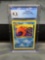 CGC Graded 1999 Pokemon Fossil 1st Edition #38 KINGLER Trading Card - GEM MINT 9.5