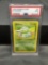PSA Graded 1999 Pokemon Base Set Unlimited #44 BULBASAUR Trading Card - MINT 9