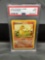 PSA Graded 1999 Pokemon Base Set Unlimited #46 CHARMANDER Trading Card - MINT 9