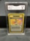 GMA Graded 1999 Pokemon Base Set Unlimited #75 LASS Trading Card - EX-NM 6
