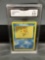 GMA Graded 1999 Pokemon Base Set Unlimited #65 STARYU Trading Card - VG+ 3.5