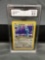 GMA Graded 1999 Pokemon Base Set Unlimited #18 DRAGONAIR Trading Card - NM-MT+ 8.5