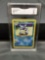 GMA Graded 1999 Pokemon Base Set Unlimited #42 WARTORTLE Trading Card - VG 3