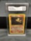 GMA Graded 2000 Pokemon Gym Heroes BLAINE'S MOLTRES Holofoil Rare Trading Card- VG-EX+ 4.5