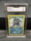 GMA Graded 1999 Pokemon Base Set Shadowless #38 POLIWHIRL Trading Card - VG 3