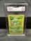 GMA Graded 1999 Pokemon Base Set Shadowless #44 BULBASAUR Trading Card - VG+ 3.5