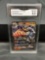 GMA Graded 2017 Pokemon Burning Shadows #64 MACHAMP GX Holofoil Rare Trading Card - NM-MT+ 8.5