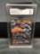 GMA Graded 2017 Pokemon Burning Shadows #64 MACHAMP GX Holofoil Rare Trading Card - MINT 9