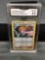 GMA Graded 2019 Pokemon Hidden Fates MISTY'S WATER COMMAND Holofoil Trading Card - NM-MT+ 8.5