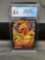 CGC Graded 2020 Pokemon Darkness Ablaze CHARIZARD V Holofoil Rare Trading Card - NM-MT+ 8.5