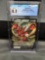 CGC Graded 2020 Pokemon Darkness Ablaze SCIZOR V Holofoil Rare Trading Card - NM-MT+ 8.5