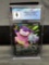 CGC Graded 2020 Pokemon Darkness Ablaze GALARIAN SLOWBRO V Holofoil Rare Trading Card - MINT 9