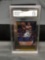 GMA Graded 1996-97 Bowman's Best #R1 ALLEN IVERSON 76ers ROOKIE Basketball Card - NM+ 7.5