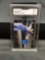 GMA Graded 2001 Fleer Genuine GEORGE BRETT Royals JERSEY Relic Baseball Card - NM 7