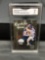 GMA Graded 2003 Fleer Splendid Splinters DEREK JETER Yankees Game Used Jersey Baseball Card - NM 7