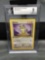 BGS Graded 1999 Pokemon Jungle 1st Edition #56 MEOWTH Trading Card - MINT 9