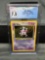CGC Graded 1999 Pokemon Jungle Unlimited #6 MR. MIME Holofoil Rare Trading Card - NM+ 7.5