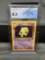 CGC Graded 1999 Pokemon Fossil 1st Edition #8 HYPNO Holofoil Rare Trading Card - VG-EX+ 4.5