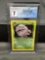CGC Graded 2000 Pokemon Team Rocket #14 DARK WEEZING Holofoil Rare Tradnig Card - NM 7