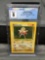 CGC Graded 1999 Pokemon Base Set #7 HITMONCHAN Holofoil Rare Trading Card - NM-MT 8