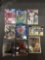 9 Card Lot of Mixed Sports Cards from Huge Collection - Serial Numbered, Inserts, Stars & More!